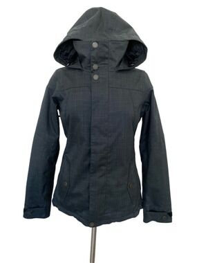 Burton DryRide Women's Jet Set Insulated Jacket Snowboard Ski charcoal Sz S